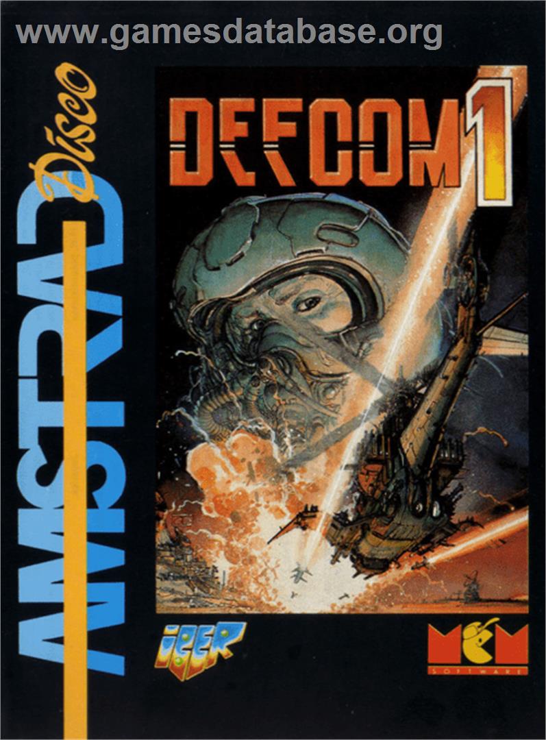Defcom 1 - Amstrad CPC - Artwork - Box