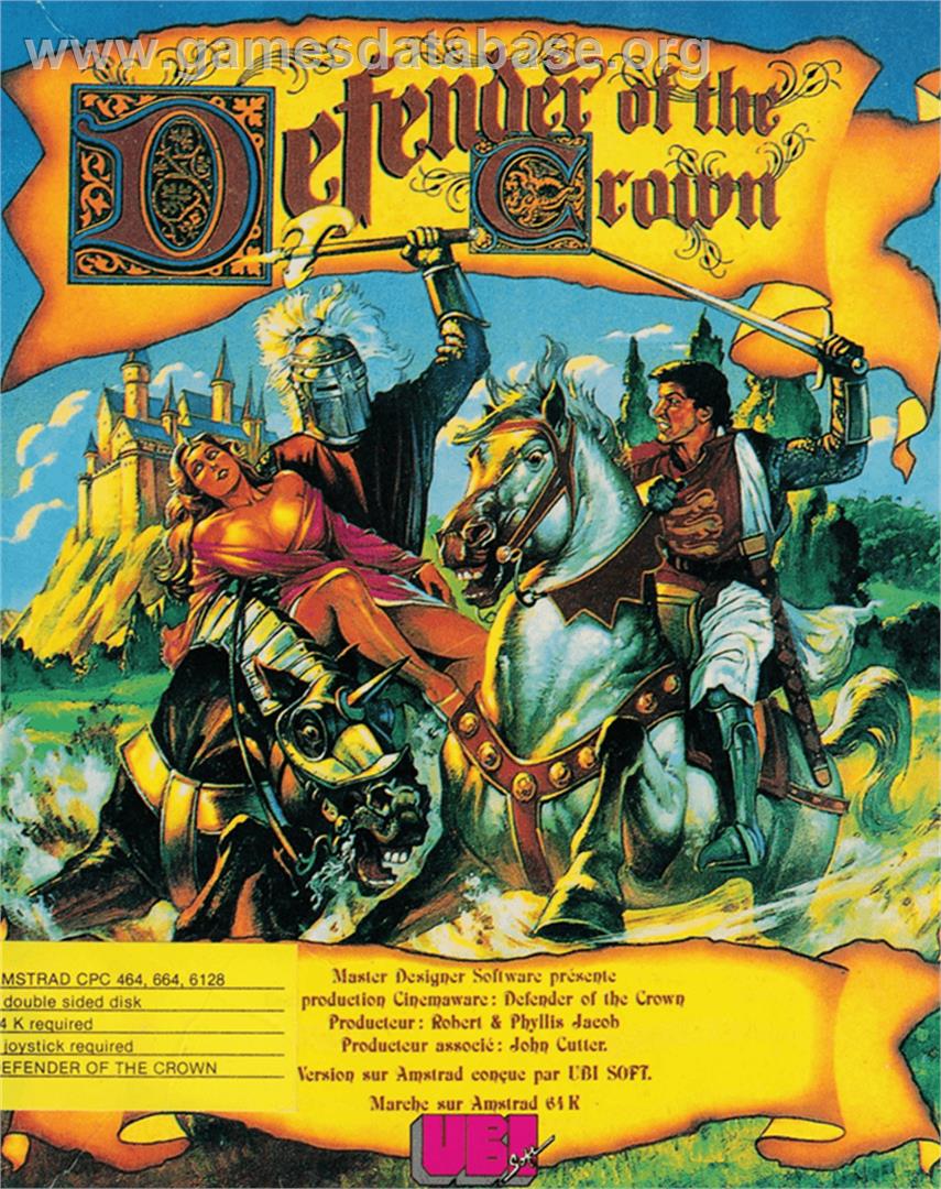 Defender of the Crown - Amstrad CPC - Artwork - Box