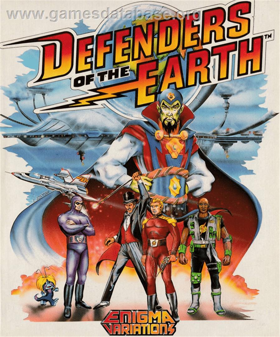 Defenders of the Earth - Amstrad CPC - Artwork - Box