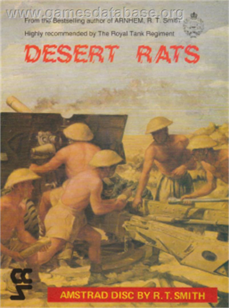 Desert Rats - Amstrad CPC - Artwork - Box