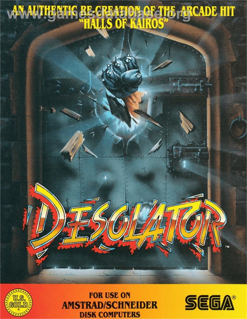 Desolator - Amstrad CPC - Artwork - Box