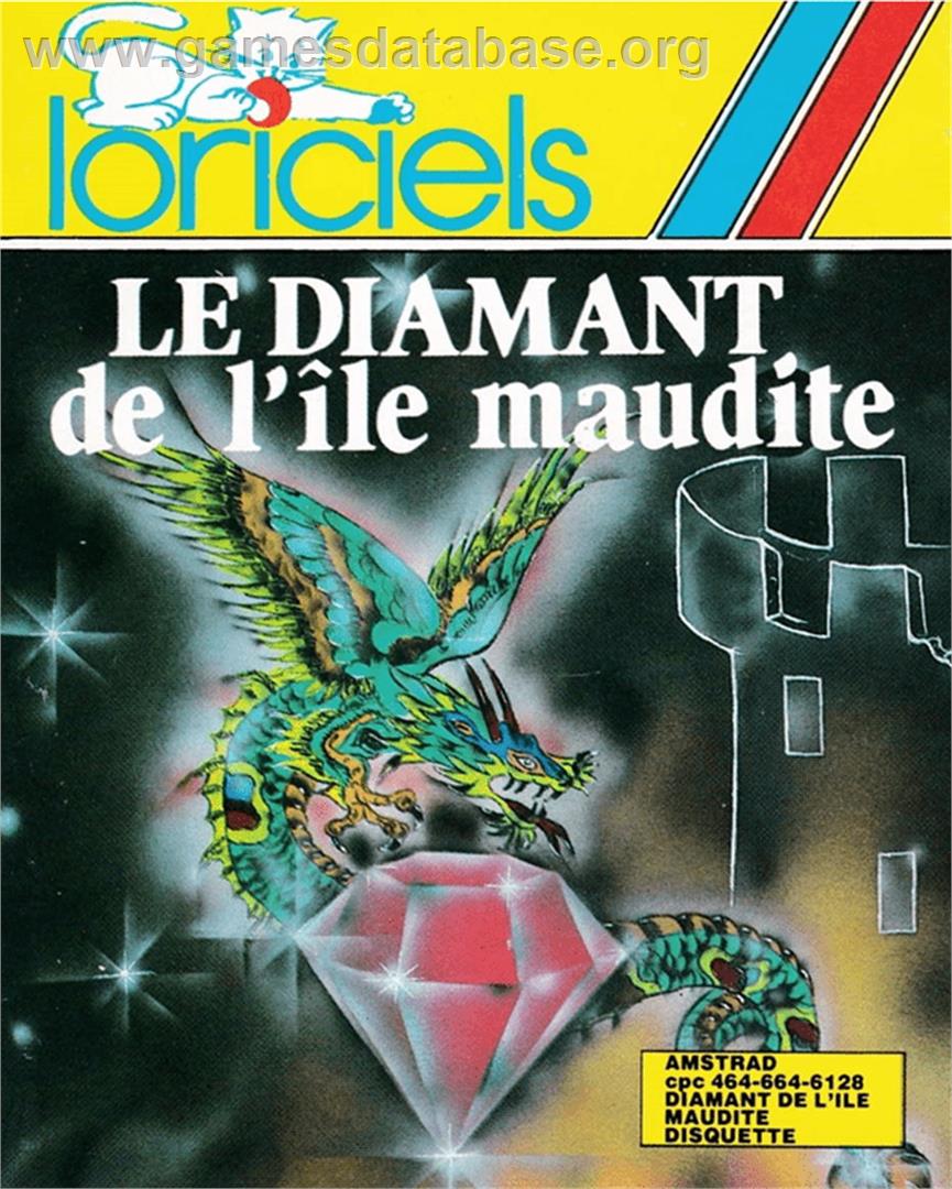 Diamant De L'ile Maudite, Le - Amstrad CPC - Artwork - Box