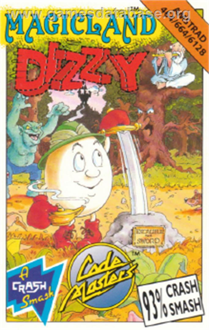 Dizzy 4 - Magicland Dizzy - Amstrad CPC - Artwork - Box