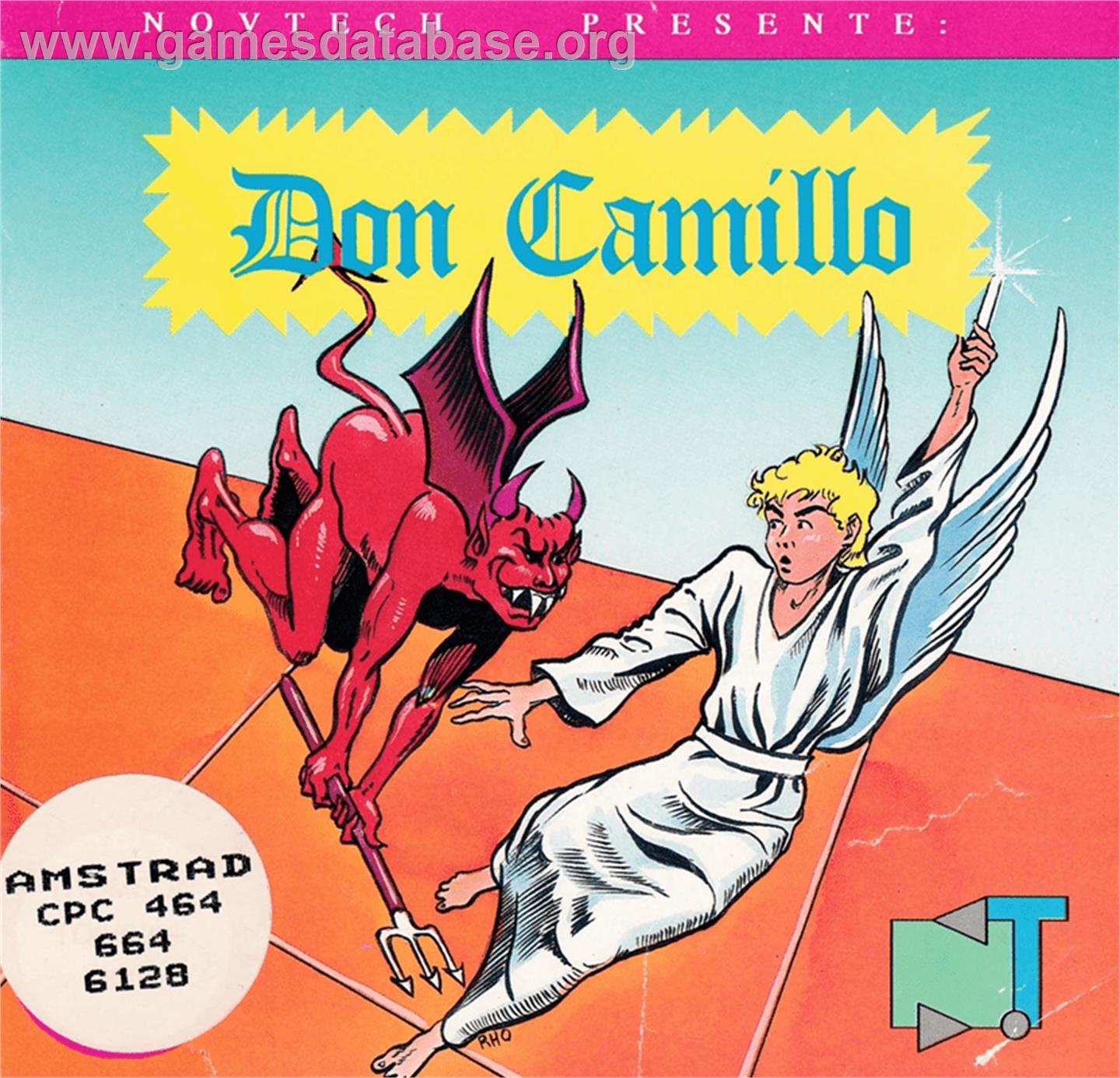Dom Camillo - Amstrad CPC - Artwork - Box