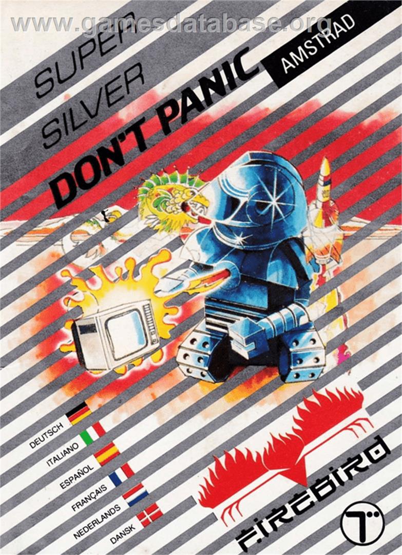 Don't Panic - Amstrad CPC - Artwork - Box
