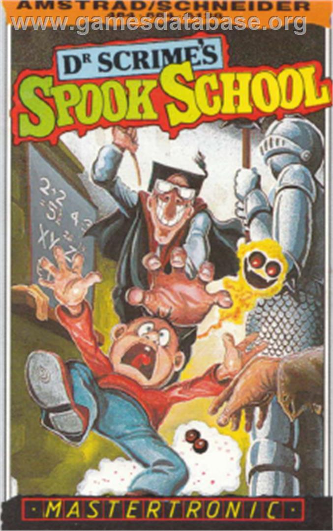Dr. Scrime's Spook School - Amstrad CPC - Artwork - Box