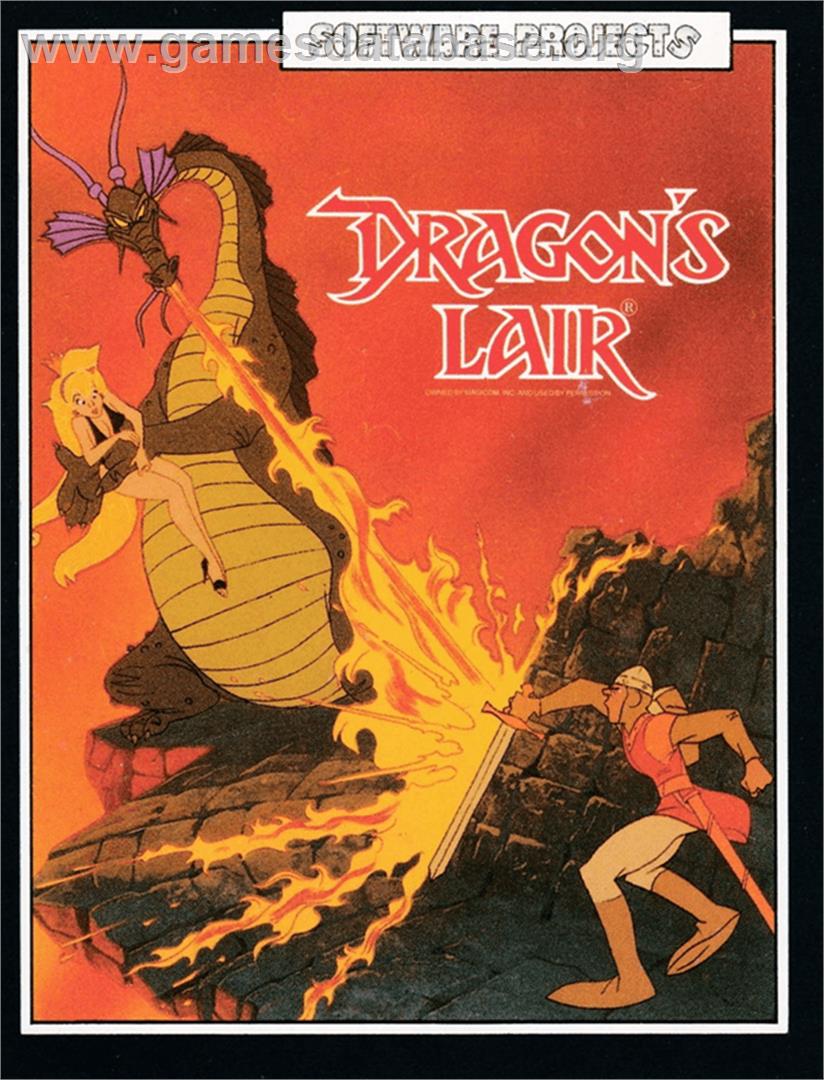 Dragon's Lair - Amstrad CPC - Artwork - Box