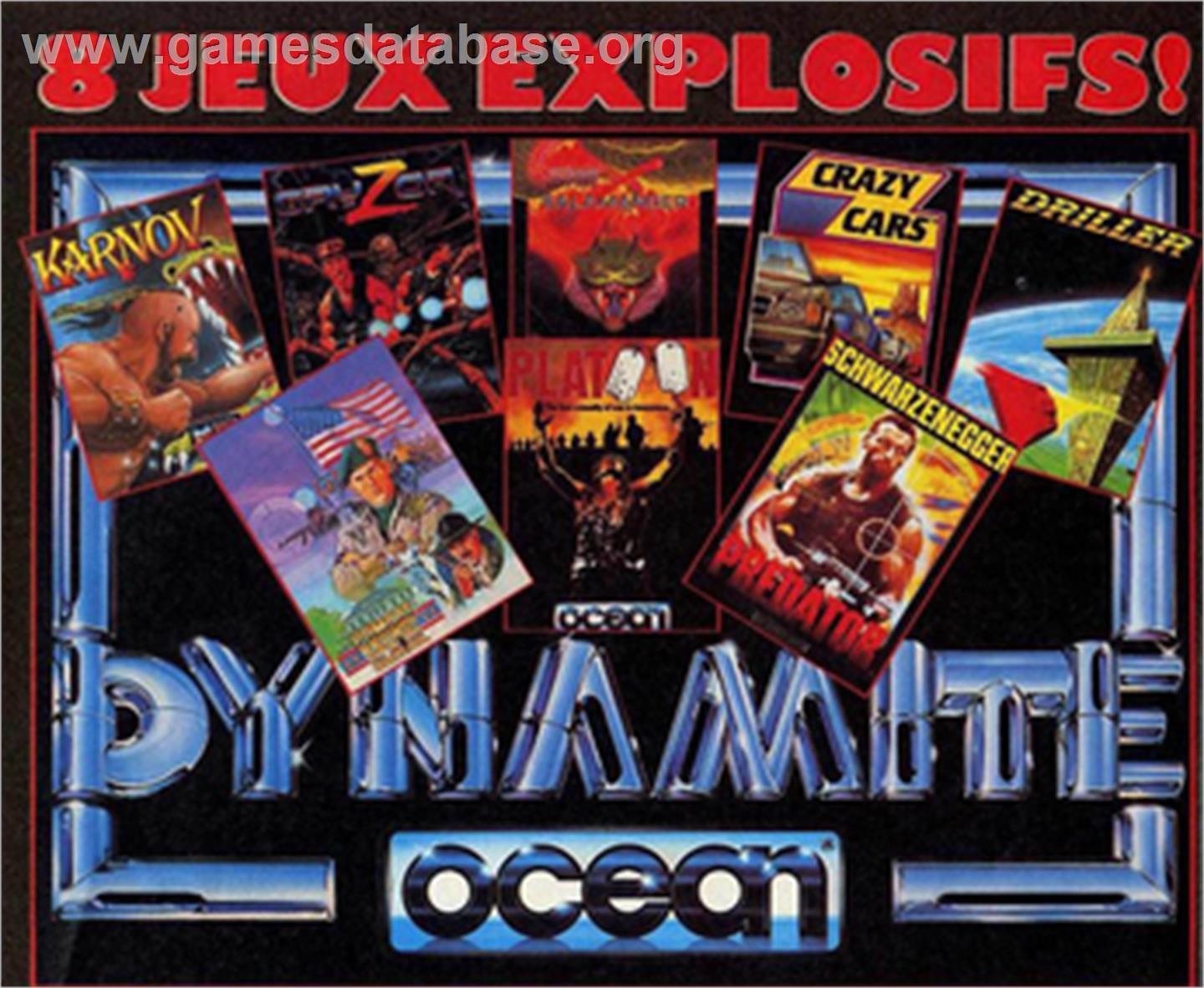 Dynamite - Amstrad CPC - Artwork - Box