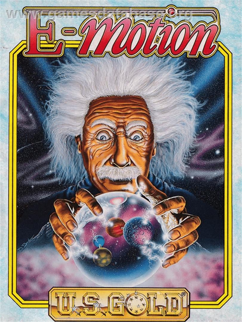 E-motion - Amstrad CPC - Artwork - Box