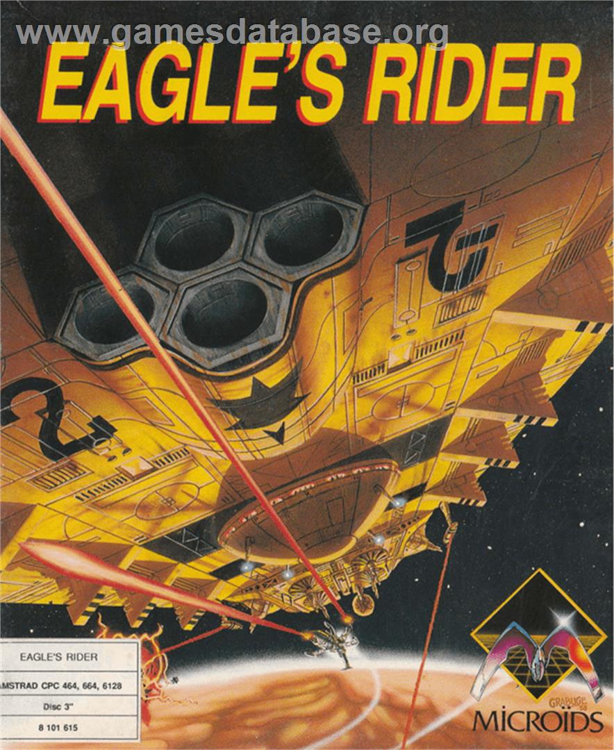 Eagle's Rider - Amstrad CPC - Artwork - Box