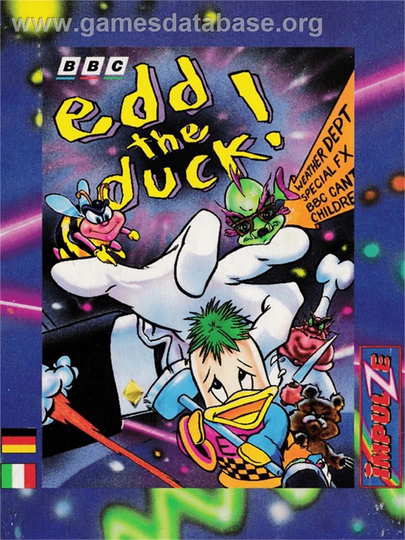 Edd the Duck - Amstrad CPC - Artwork - Box