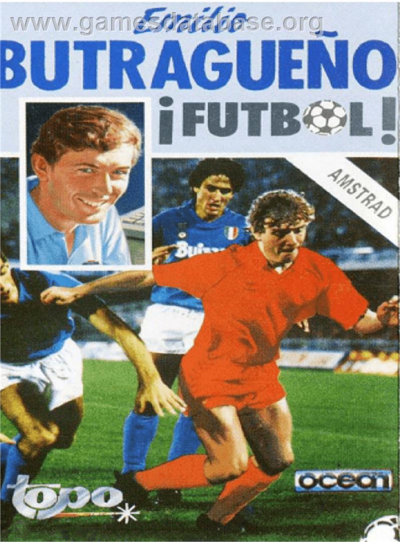 Emilio Butragueño Fútbol - Amstrad CPC - Artwork - Box
