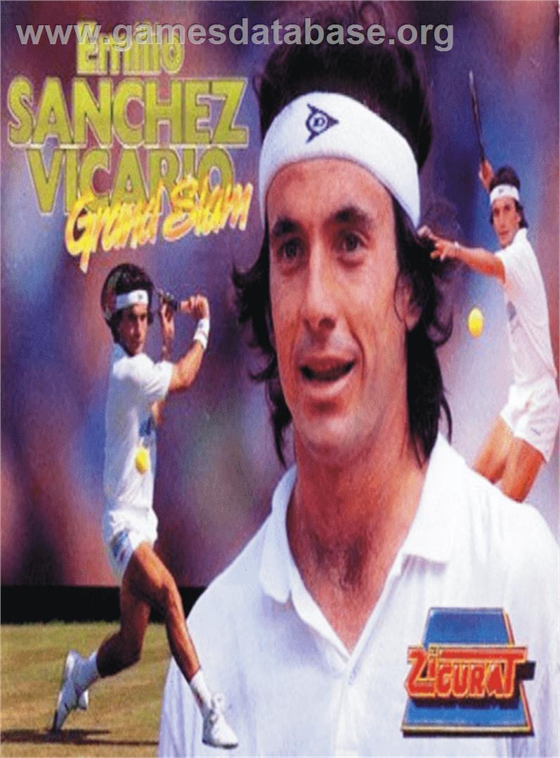 Emilio Sanchez Vicario Grand Slam - Amstrad CPC - Artwork - Box