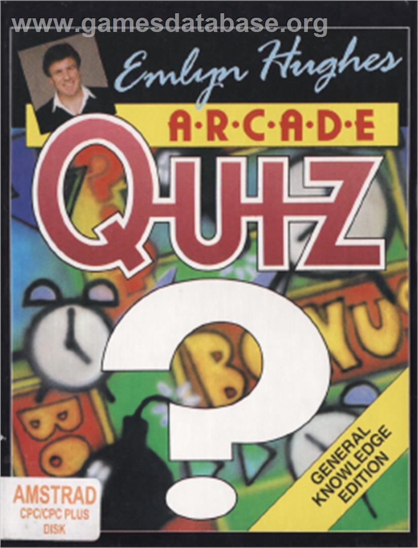 Emlyn Hughes Arcade Quiz - Amstrad CPC - Artwork - Box