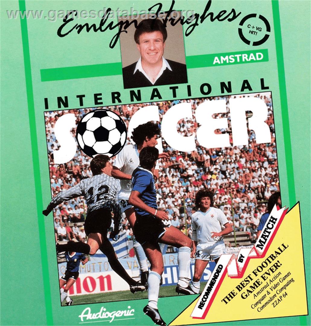 Emlyn Hughes International Soccer - Amstrad CPC - Artwork - Box