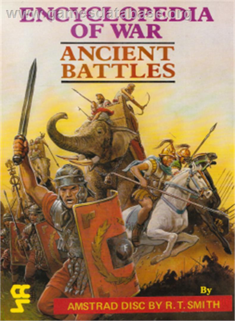 Encyclopedia of War: Ancient Battles - Amstrad CPC - Artwork - Box
