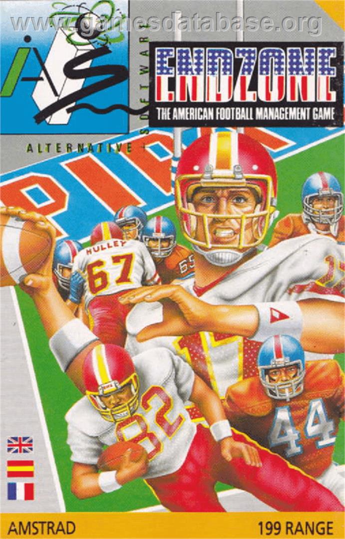 Endzone - Amstrad CPC - Artwork - Box