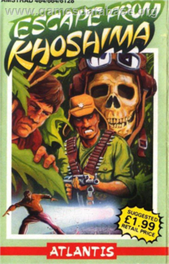Escape From Khoshima - Amstrad CPC - Artwork - Box