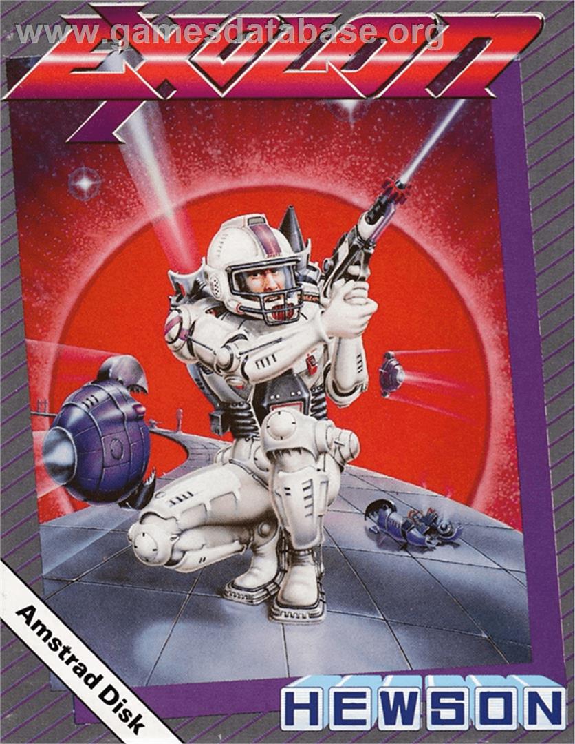 Exolon - Amstrad CPC - Artwork - Box
