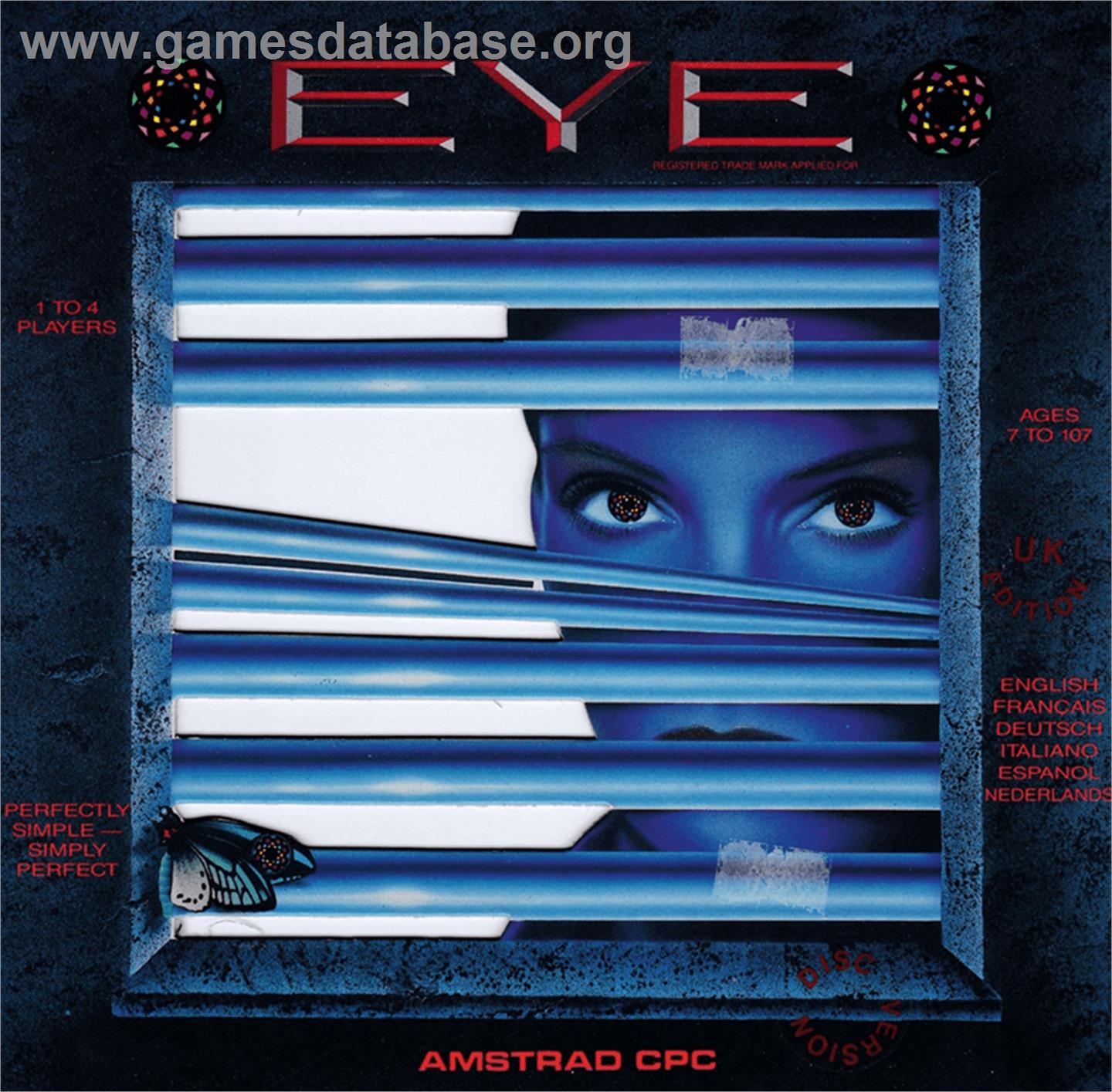 Eye - Amstrad CPC - Artwork - Box