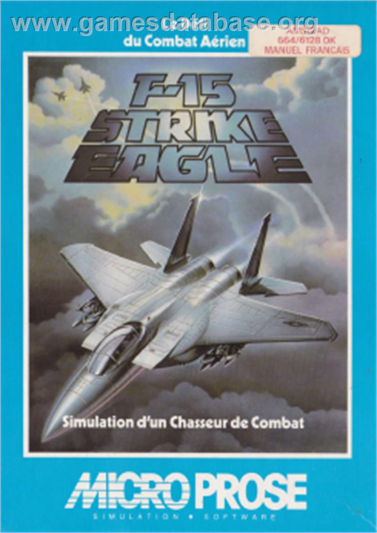 F-15 Strike Eagle - Amstrad CPC - Artwork - Box