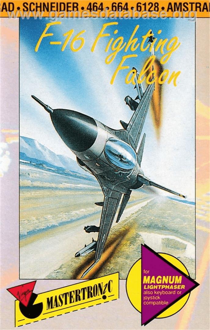 F-16 Fighting Falcon - Amstrad CPC - Artwork - Box