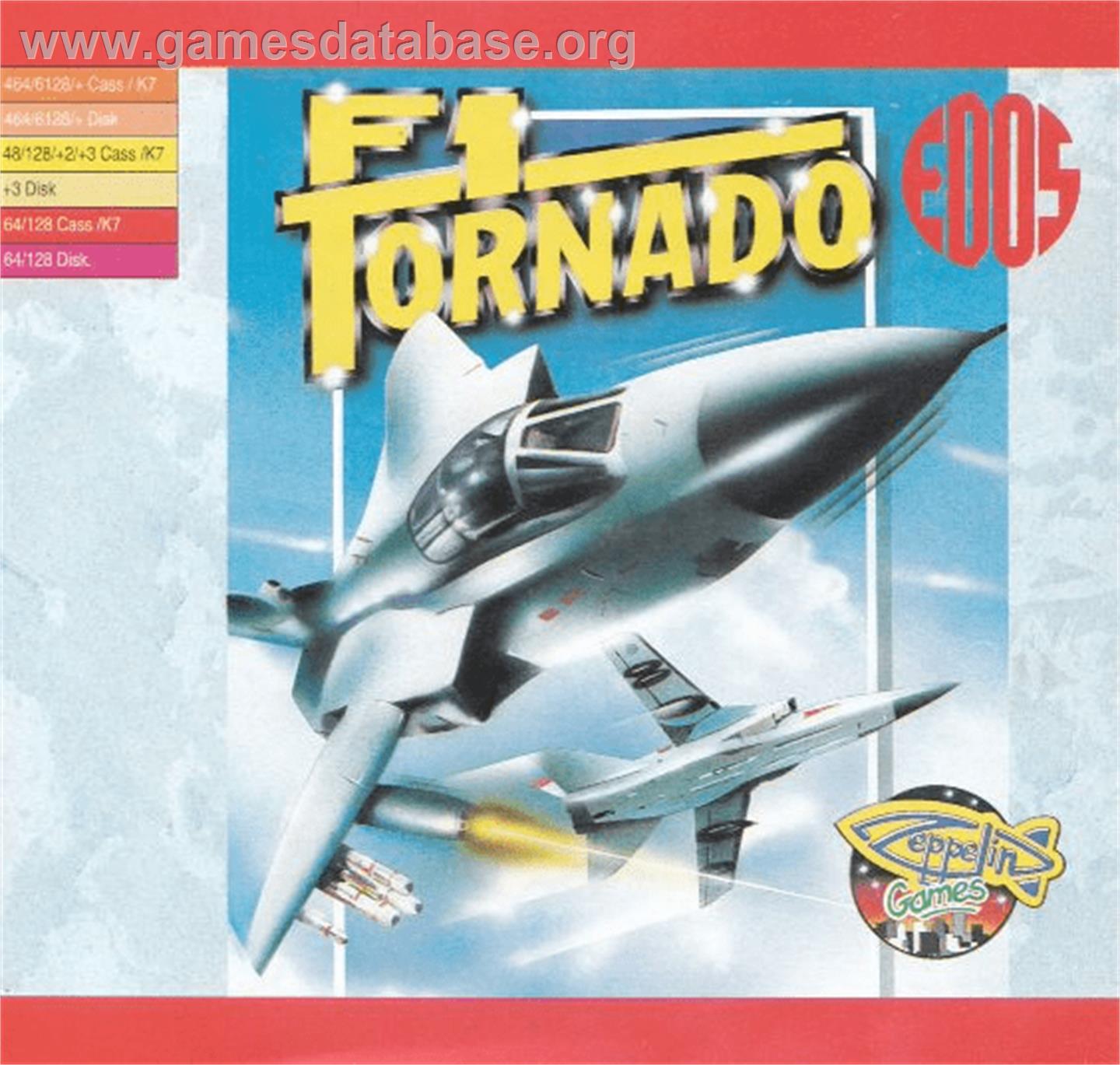 F1 Tornado Simulator - Amstrad CPC - Artwork - Box