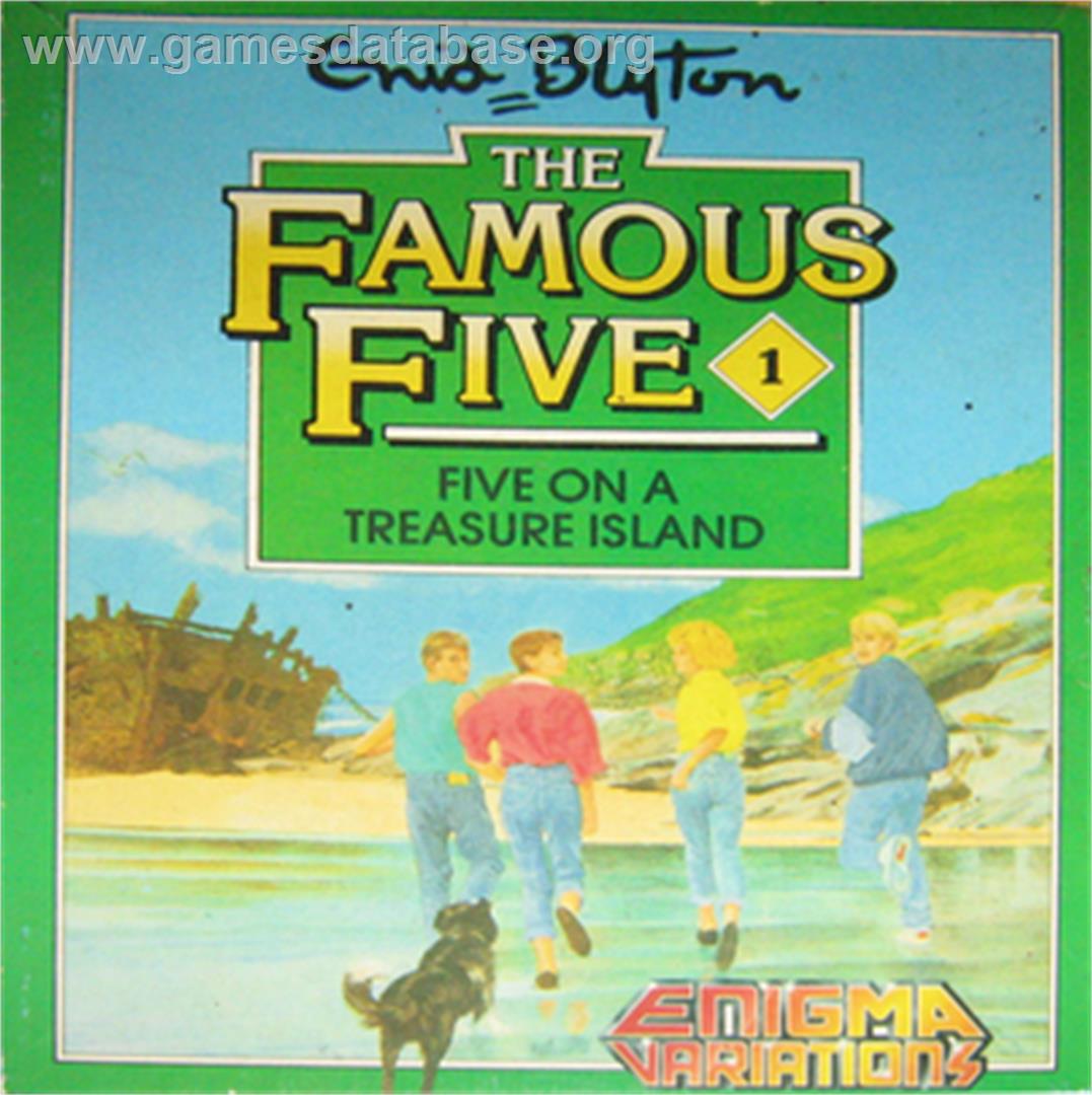 Famous Five: Five on a Treasure Island - Amstrad CPC - Artwork - Box