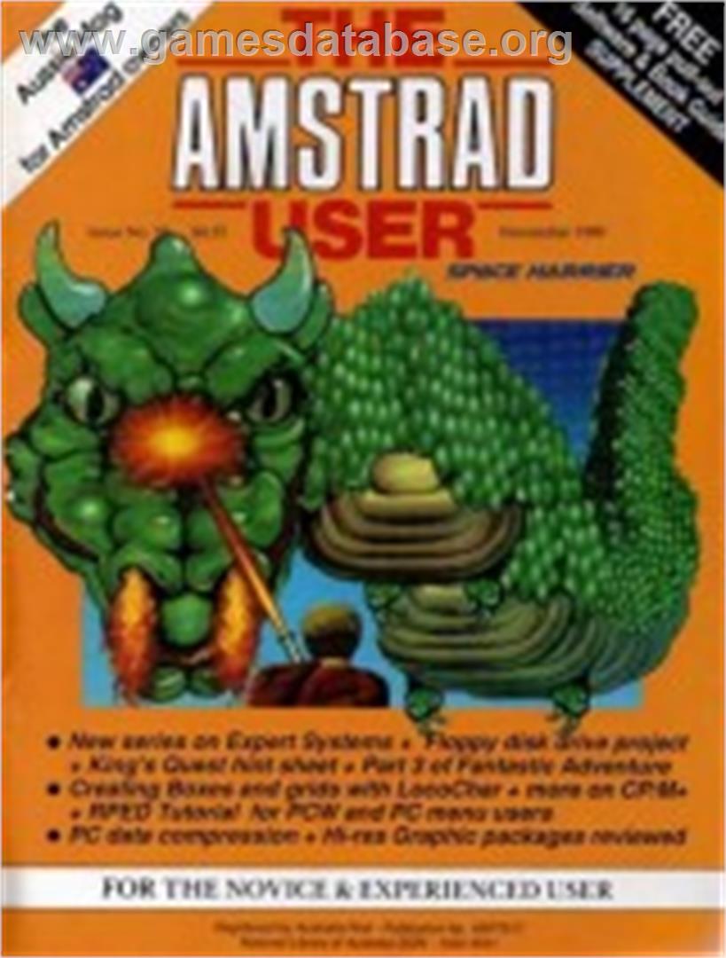 Fantastic Adventure - Amstrad CPC - Artwork - Box