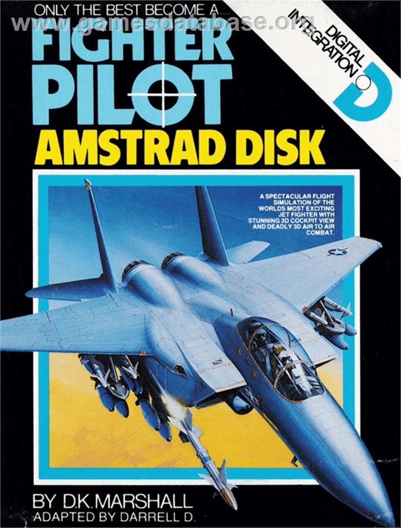 Fighter Pilot - Amstrad CPC - Artwork - Box
