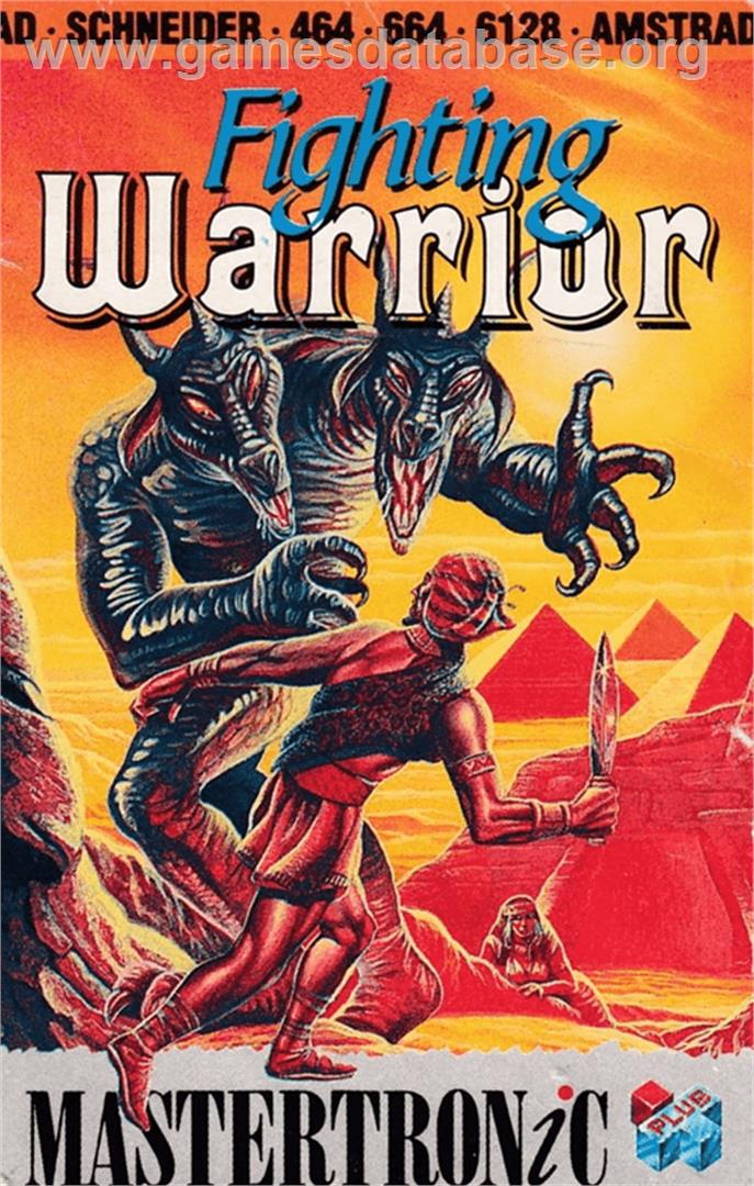 Fighting Warrior - Amstrad CPC - Artwork - Box