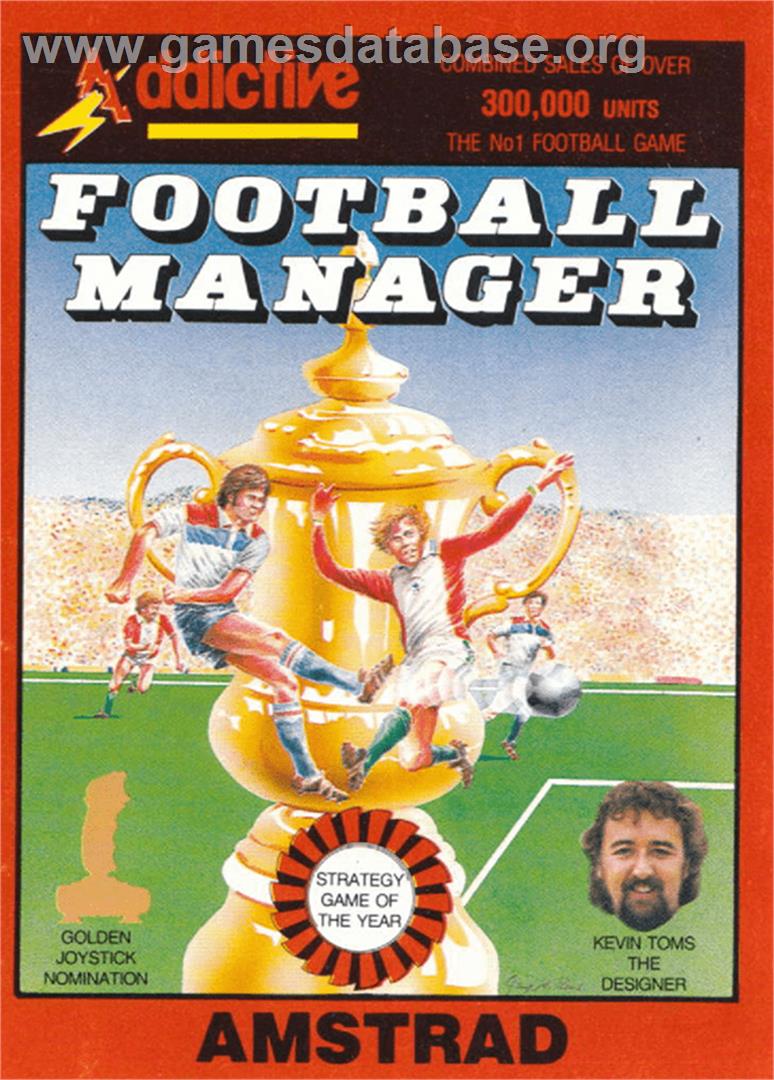 Football Manager - Amstrad CPC - Artwork - Box