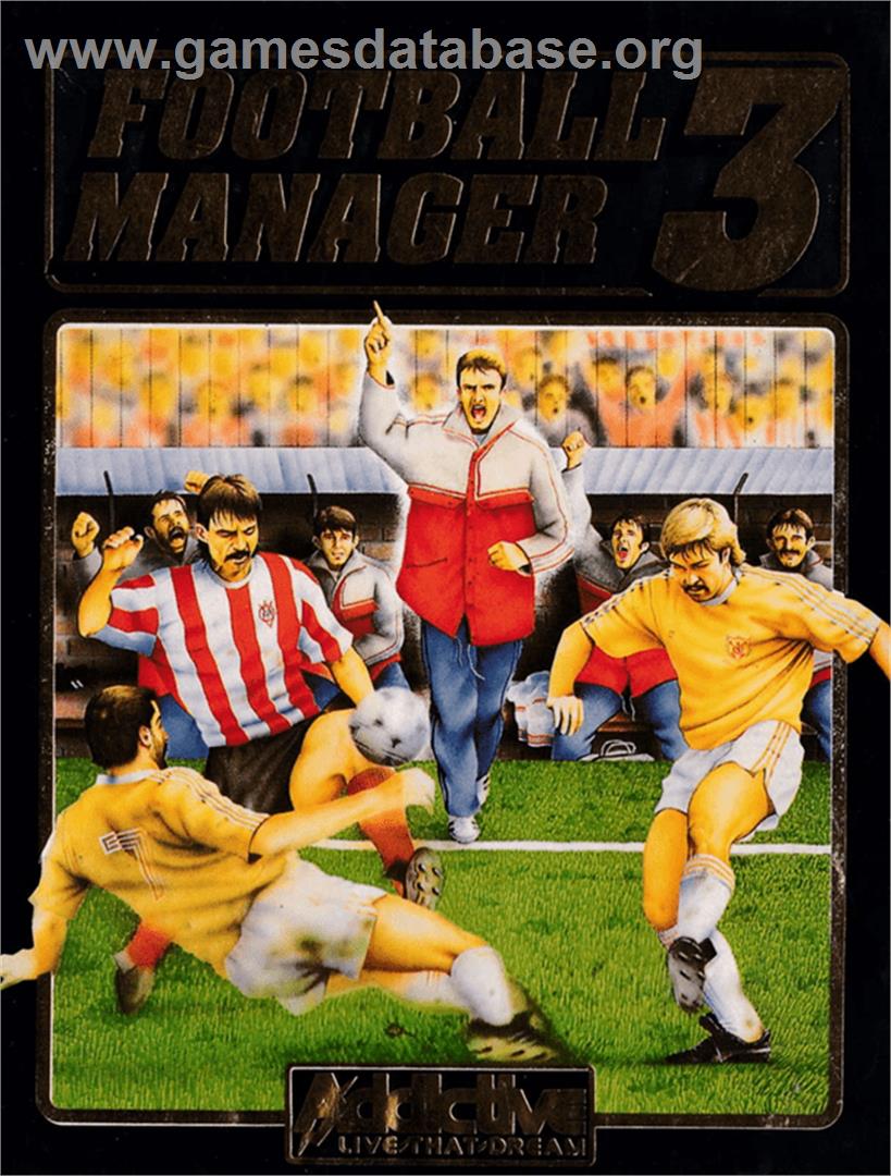 Football Manager 3 - Amstrad CPC - Artwork - Box