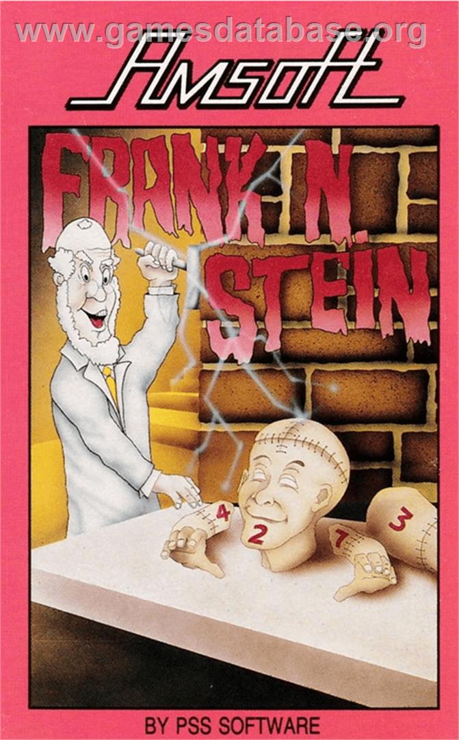 Frank N Stein - Amstrad CPC - Artwork - Box