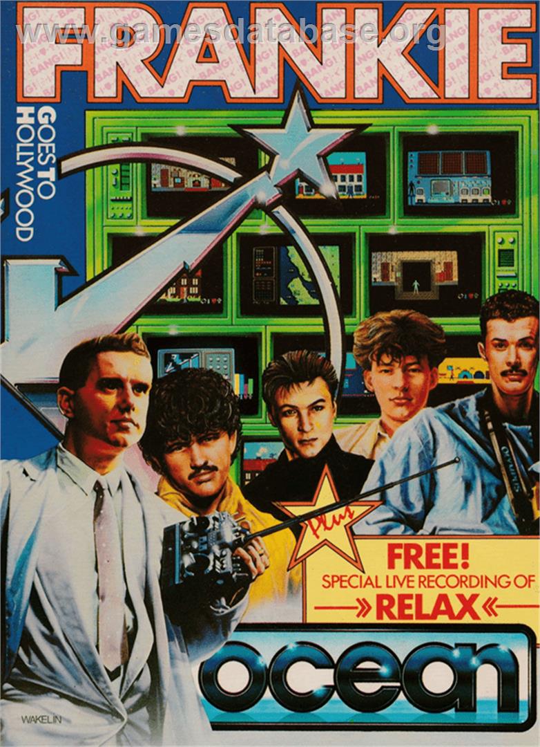 Frankie Goes To Hollywood - Amstrad CPC - Artwork - Box