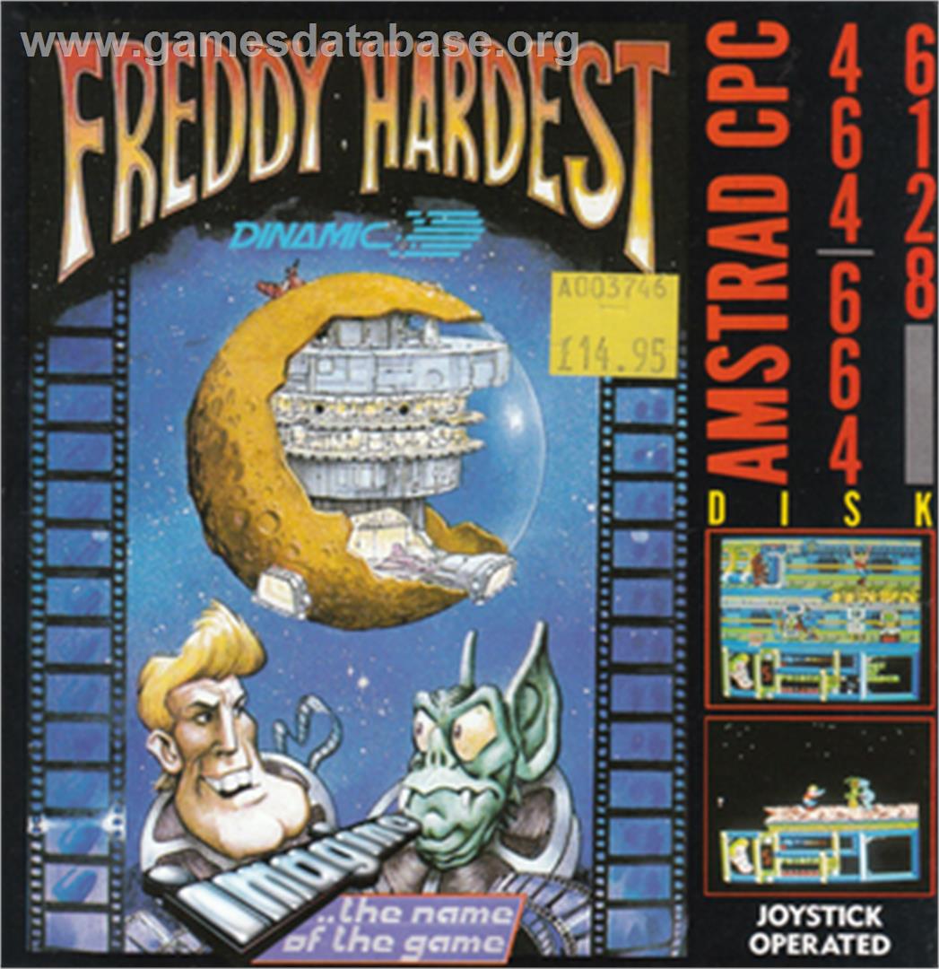 Freddy Hardest - Amstrad CPC - Artwork - Box