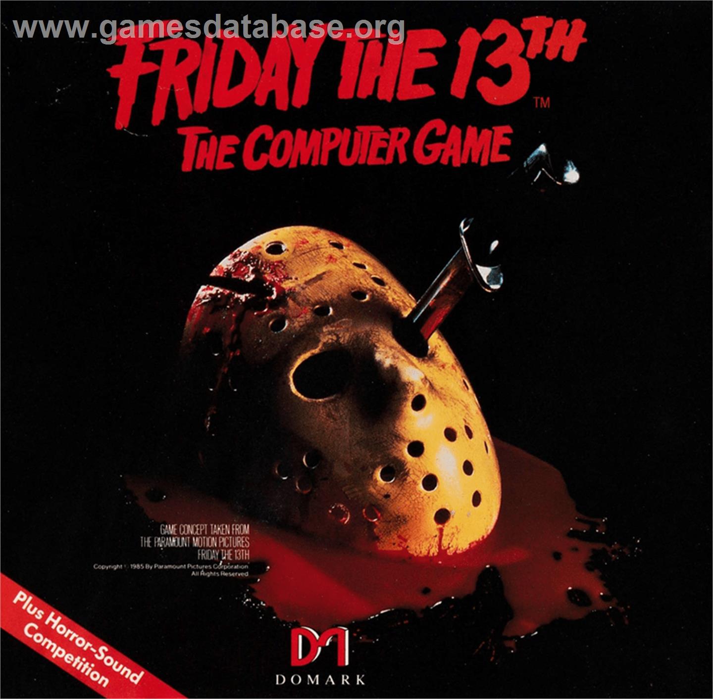 Friday the 13th - Amstrad CPC - Artwork - Box