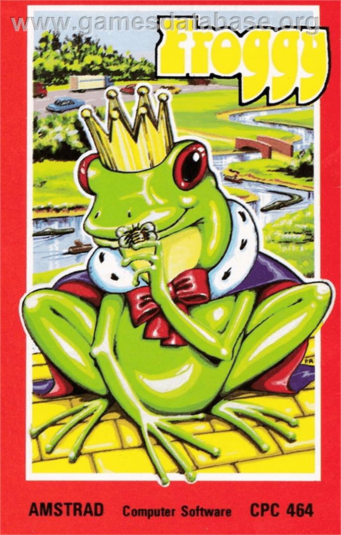 Froggy - Amstrad CPC - Artwork - Box