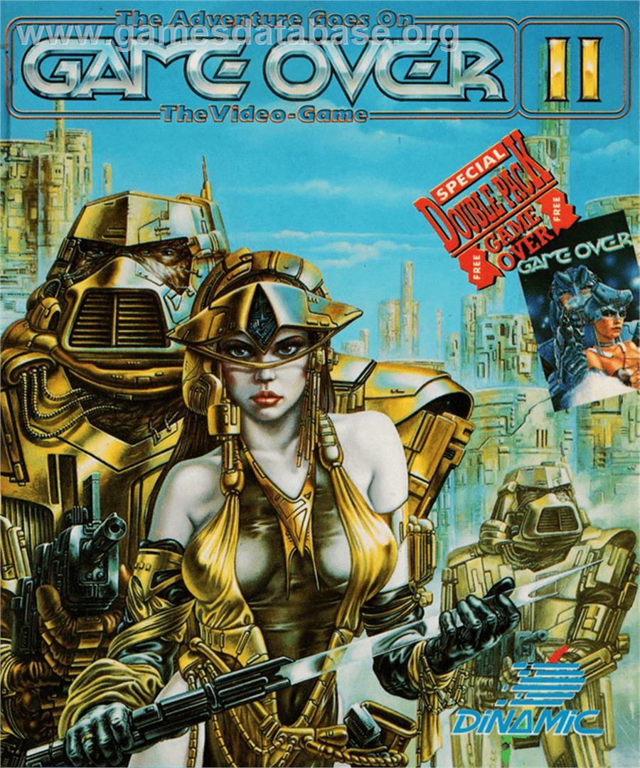 Game Over 2 - Amstrad CPC - Artwork - Box