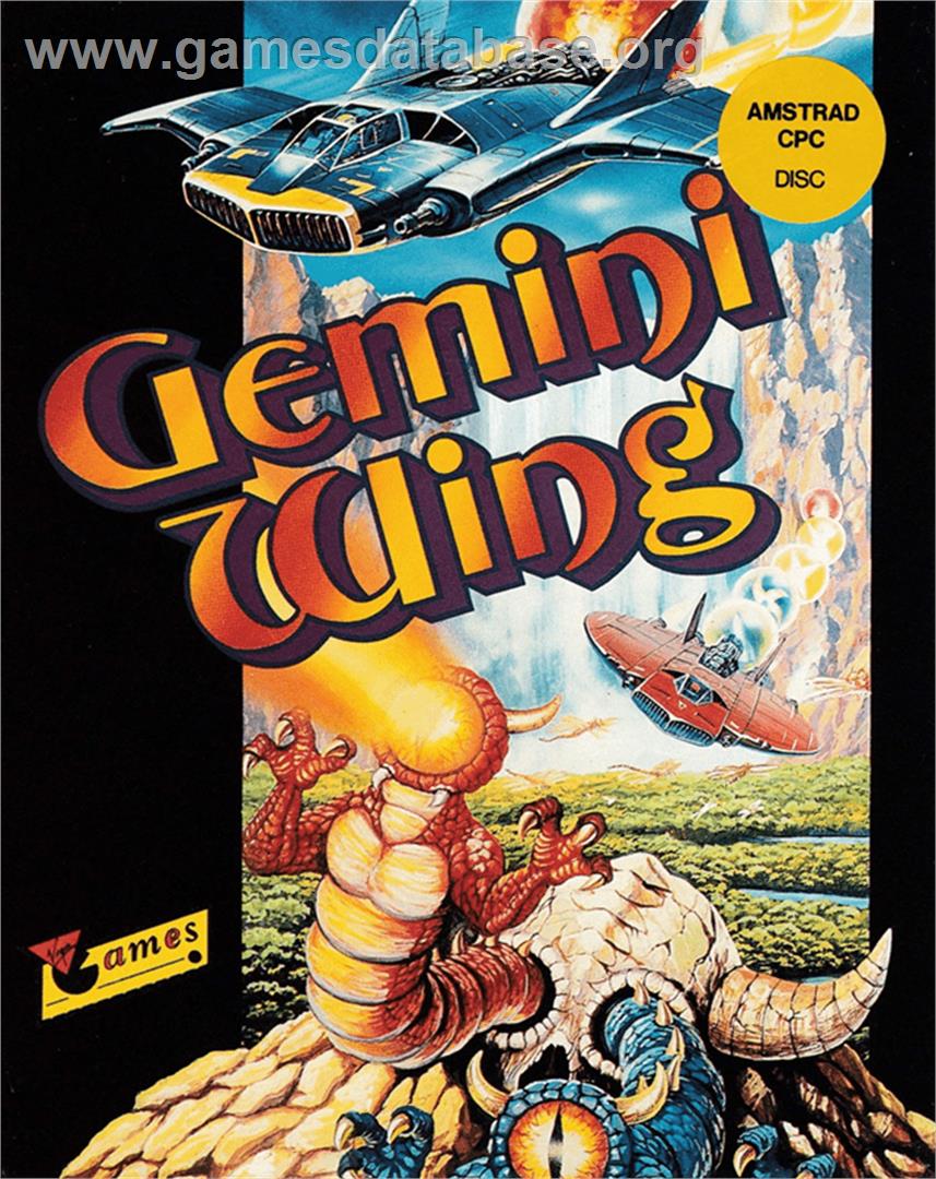 Gemini Wing - Amstrad CPC - Artwork - Box