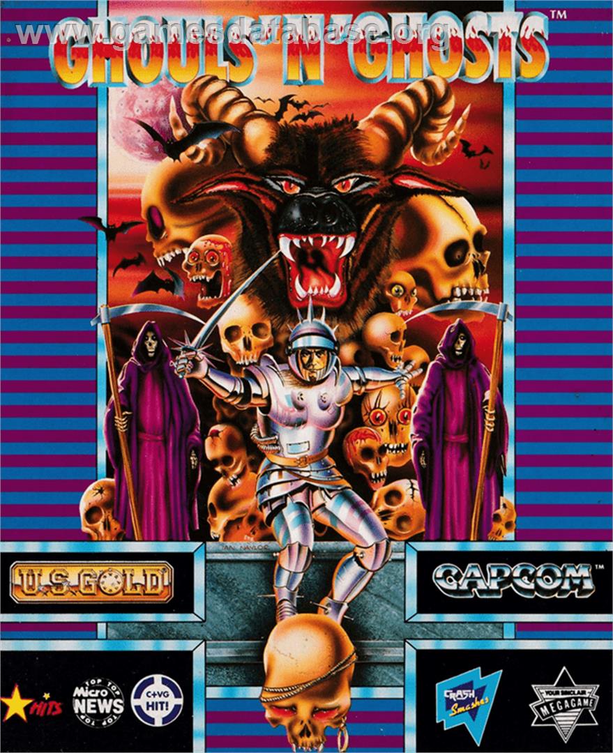 Ghouls'n Ghosts - Amstrad CPC - Artwork - Box