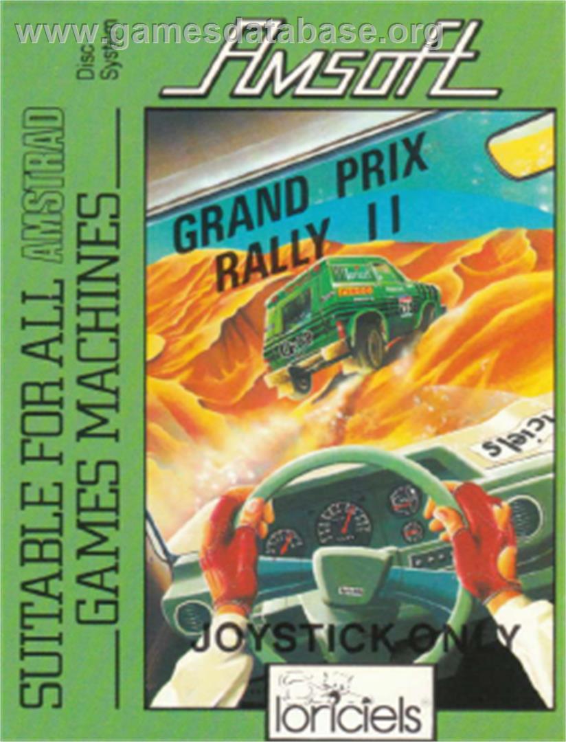 Grand Prix Rally II - Amstrad CPC - Artwork - Box