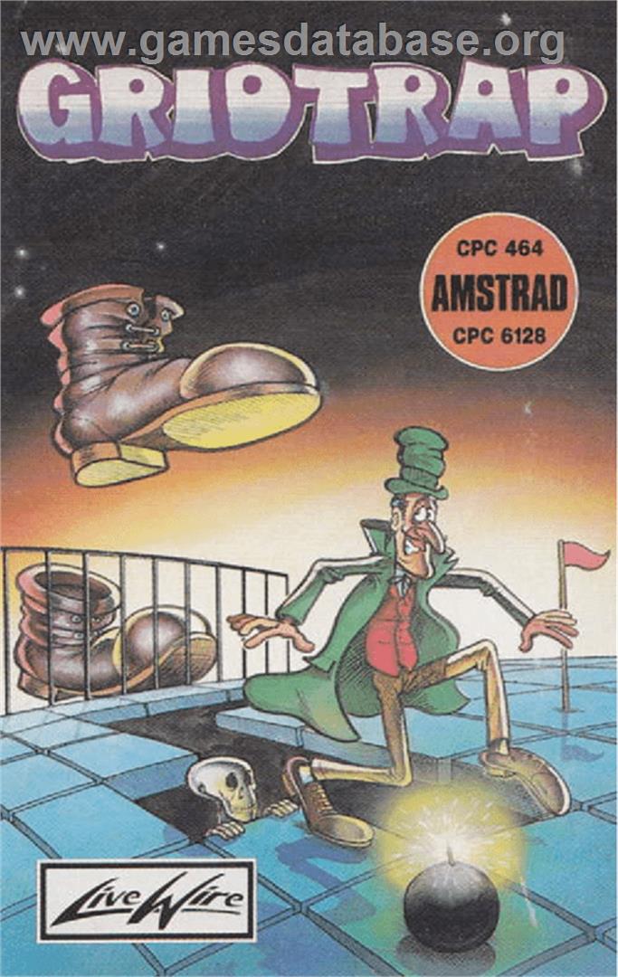 Grid Trap - Amstrad CPC - Artwork - Box