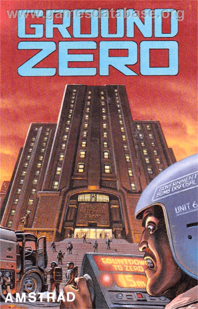 Ground Zero - Amstrad CPC - Artwork - Box
