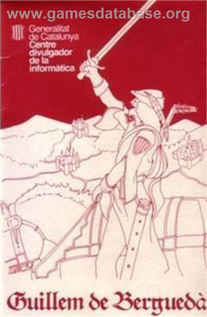Guillem De Bergueda - Amstrad CPC - Artwork - Box