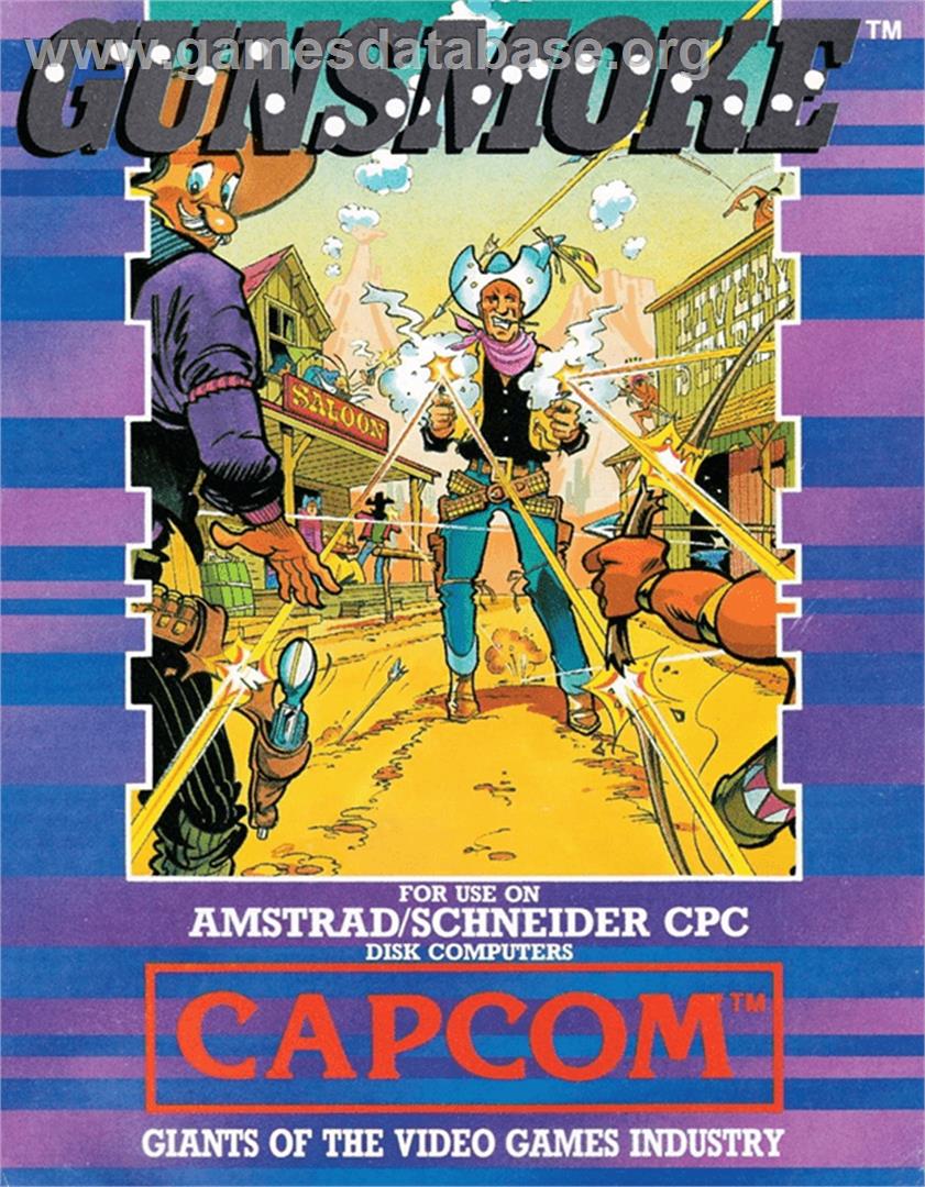 Gun.Smoke - Amstrad CPC - Artwork - Box