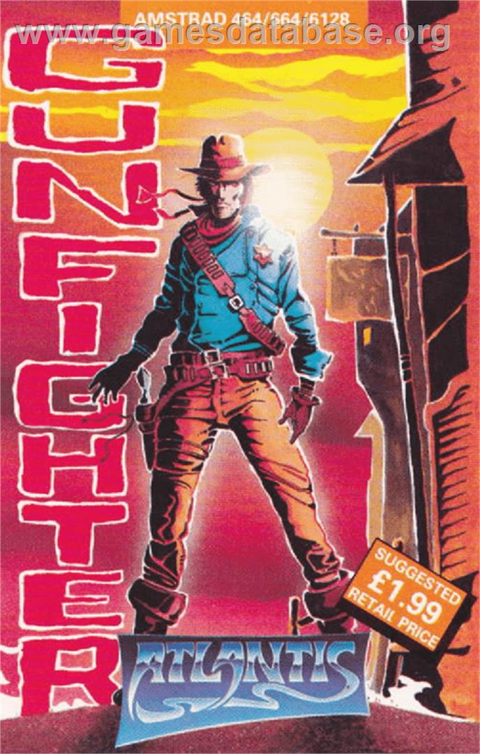 Gunfighter - Amstrad CPC - Artwork - Box