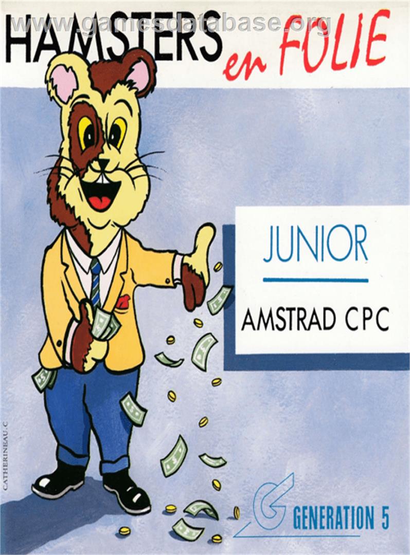 Hamsters En Folie - Amstrad CPC - Artwork - Box