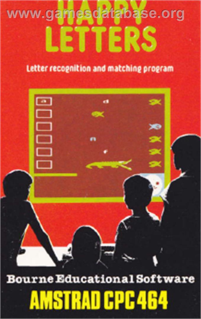 Happy Letters - Amstrad CPC - Artwork - Box