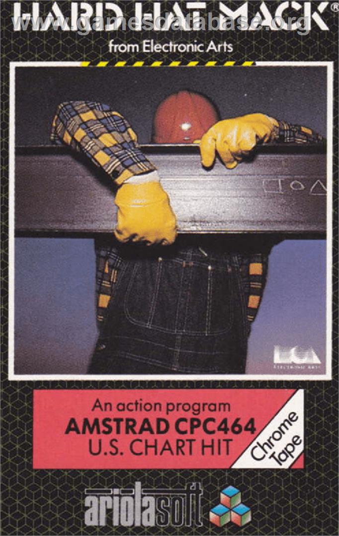 Hard Hat Mack - Amstrad CPC - Artwork - Box